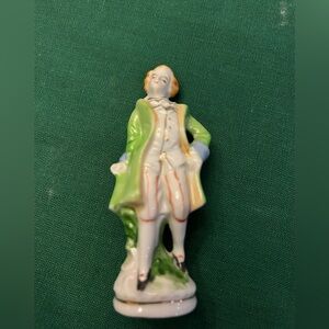 Occupied Japan, small Victorian gentleman figurine